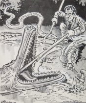 And when you get time, we have some problems at home!